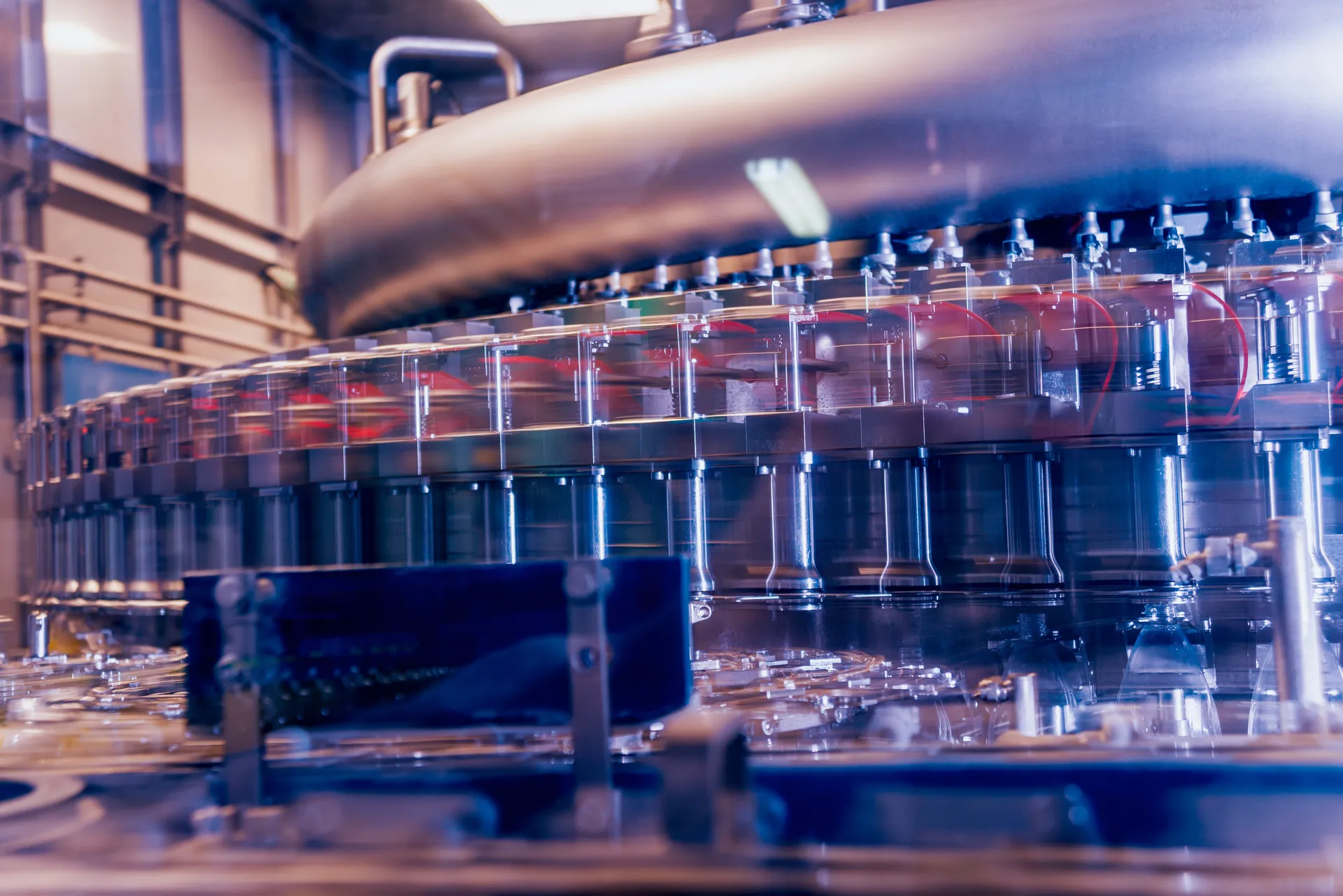 Beverage filling production line